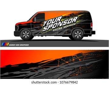 Car graphic vector. abstract racing shape with modern camouflage design for vehicle vinyl wrap 
