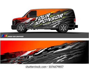 Car graphic vector. abstract racing shape with modern camouflage design for vehicle vinyl wrap 
