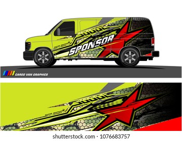 Car graphic vector. abstract racing shape with modern camouflage design for vehicle vinyl wrap 
