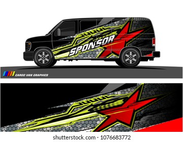Car graphic vector. abstract racing shape with modern camouflage design for vehicle vinyl wrap 
