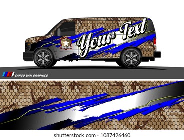 car graphic vector. abstract racing design with modern camouflage for vehicle vinyl wrap 