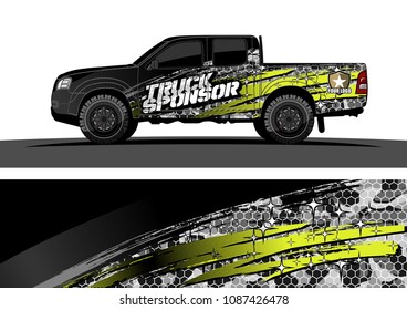 car graphic vector. abstract racing design with modern camouflage for vehicle vinyl wrap 