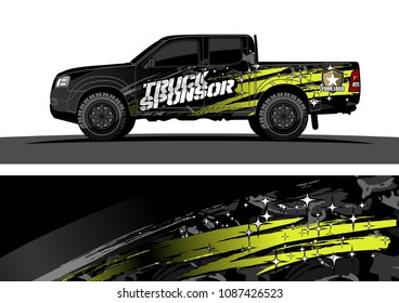 car graphic vector. abstract racing design with modern camouflage for vehicle vinyl wrap 