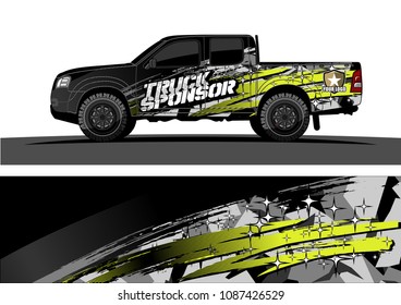 car graphic vector. abstract racing design with modern camouflage for vehicle vinyl wrap 