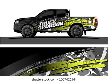 car graphic vector. abstract racing design with modern camouflage for vehicle vinyl wrap 