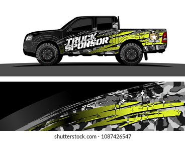 car graphic vector. abstract racing design with modern camouflage for vehicle vinyl wrap 