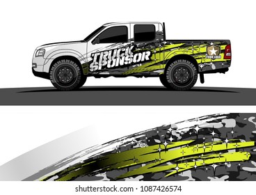 car graphic vector. abstract racing design with modern camouflage for vehicle vinyl wrap 