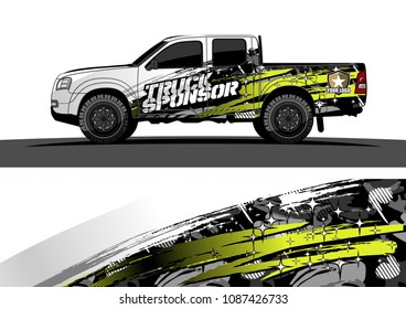 car graphic vector. abstract racing design with modern camouflage for vehicle vinyl wrap 