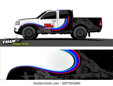 car graphic vector. abstract racing shape design for vehicle vinyl wrap 