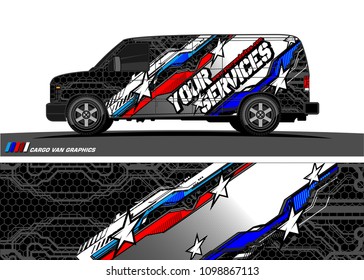 car graphic vector. abstract racing shape design for vehicle vinyl wrap 