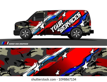 car graphic vector. abstract racing shape design for vehicle vinyl wrap 