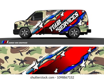 car graphic vector. abstract racing shape design for vehicle vinyl wrap 