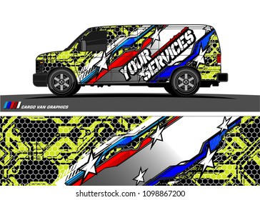 car graphic vector. abstract racing shape design for vehicle vinyl wrap 