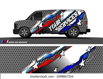car graphic vector. abstract racing shape design for vehicle vinyl wrap 