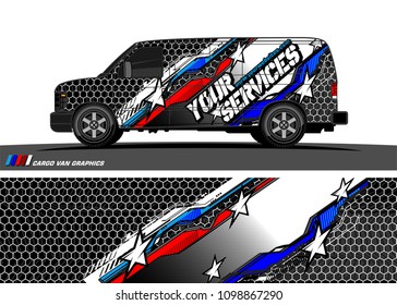car graphic vector. abstract racing shape design for vehicle vinyl wrap 