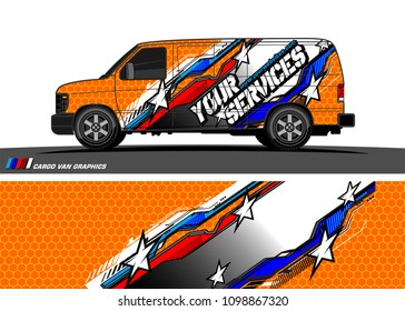 car graphic vector. abstract racing shape design for vehicle vinyl wrap 