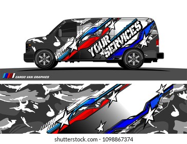 car graphic vector. abstract racing shape design for vehicle vinyl wrap 