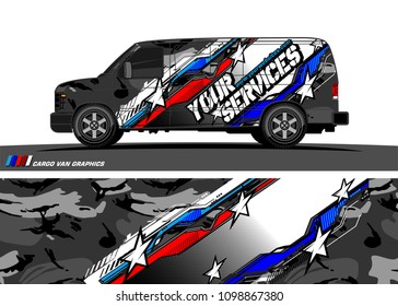 car graphic vector. abstract racing shape design for vehicle vinyl wrap 