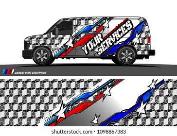 car graphic vector. abstract racing shape design for vehicle vinyl wrap 