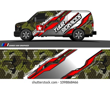 car graphic vector. abstract racing shape design for vehicle vinyl wrap 