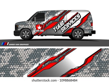 car graphic vector. abstract racing shape design for vehicle vinyl wrap 
