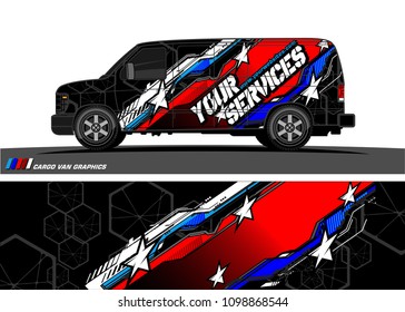 car graphic vector. abstract racing shape design for vehicle vinyl wrap 