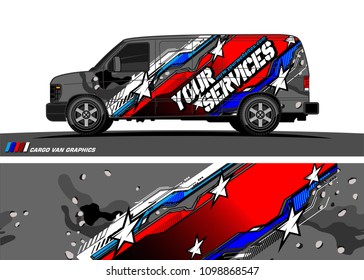 car graphic vector. abstract racing shape design for vehicle vinyl wrap 