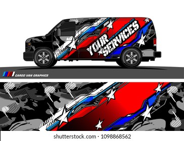 car graphic vector. abstract racing shape design for vehicle vinyl wrap 