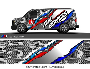 car graphic vector. abstract racing shape design for vehicle vinyl wrap 