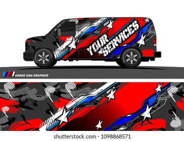 car graphic vector. abstract racing shape design for vehicle vinyl wrap 
