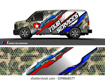 car graphic vector. abstract racing shape design for vehicle vinyl wrap 