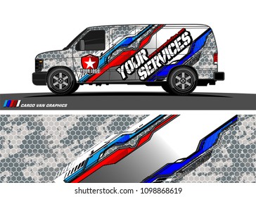 car graphic vector. abstract racing shape design for vehicle vinyl wrap 