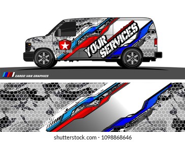 car graphic vector. abstract racing shape design for vehicle vinyl wrap 