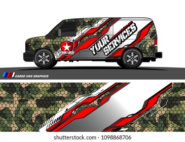 car graphic vector. abstract racing shape design for vehicle vinyl wrap 