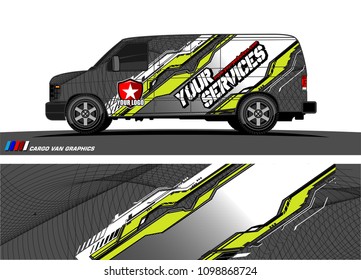 car graphic vector. abstract racing shape design for vehicle vinyl wrap 