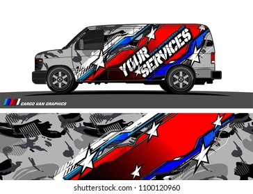car graphic vector. abstract racing shape design for vehicle vinyl wrap 