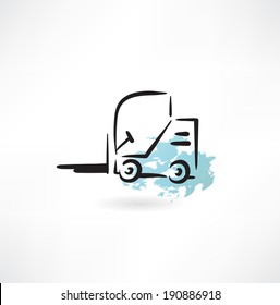 car grunge icon