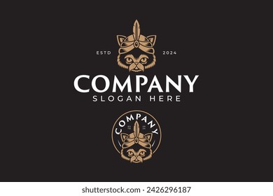 car guru arabian mascot character logo design for professional company business