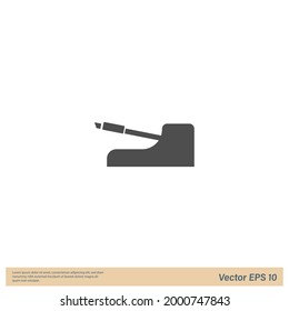 Car Hand Break Icon Vector Illustration