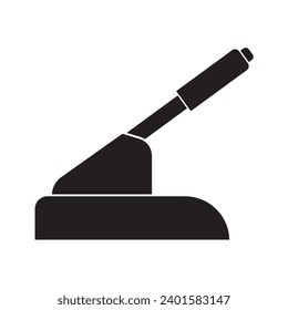 Logo für Autohandbremse, Vektordesign
