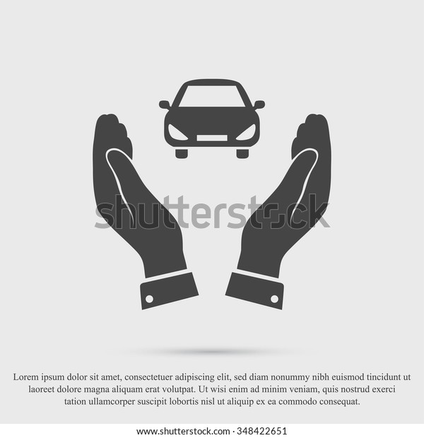 car in hands\
icon