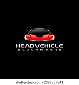 Car Headlight Restoration Icon Vector Logo Design