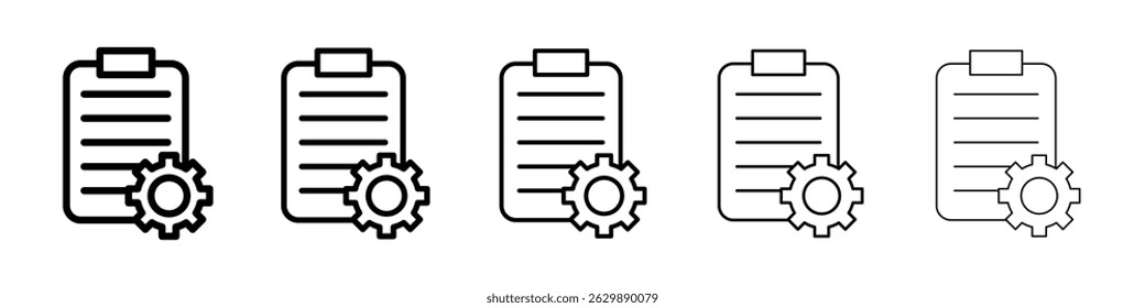 Car headrest icon Simple thin line flat symbol
