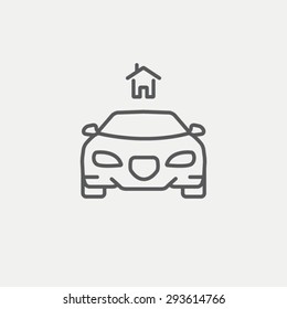 Car home icon