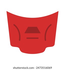 Diseño de iconos planos de Vector de capucha