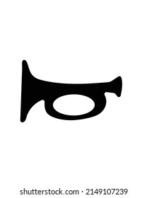 Car horn filled and outline vector icon sign symbol Vector illustration technology