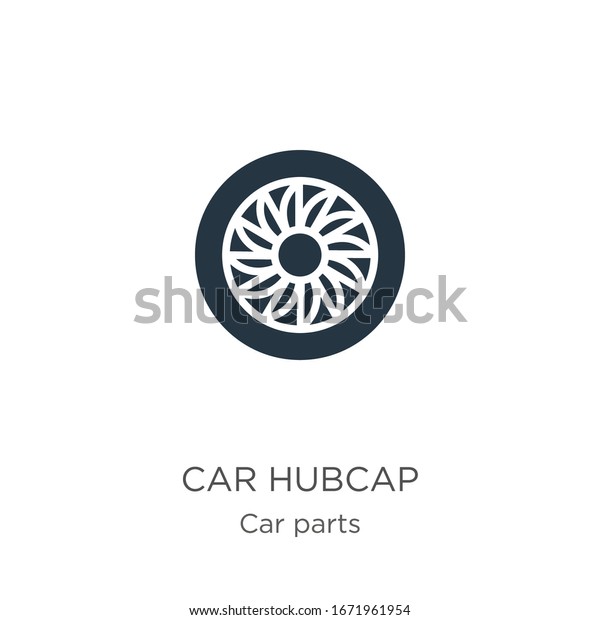 Car\
hubcap icon vector. Trendy flat car hubcap icon from car parts\
collection isolated on white background. Vector illustration can be\
used for web and mobile graphic design, logo,\
eps10
