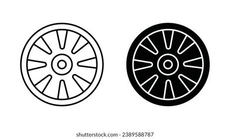 conjunto de iconos de vector de casco de coche. ilustración vectorial
