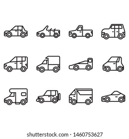 car icon with adobe illustrator