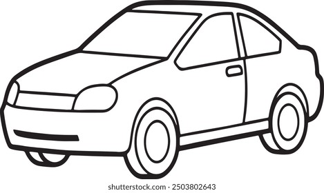 Car Icon Art Vector image illustration
